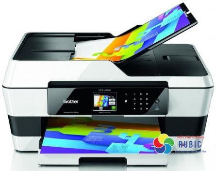 Đổ mực máy in màu Brother J3520